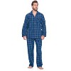 Ashford & Brooks Mens Woven Pajamas Long Pj Set - 2 of 4