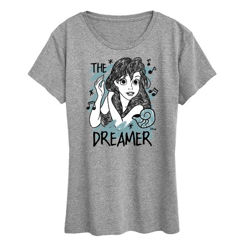 Women's - Disney - Ariel The Dreamer Short Sleeve Graphic T-Shirt - image 1 of 4