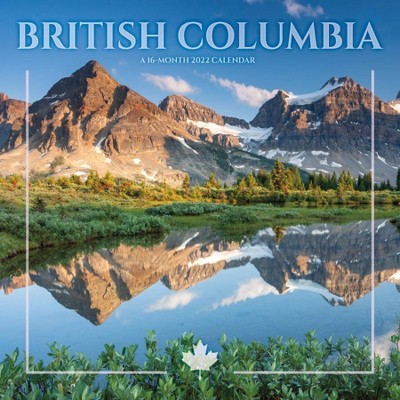2022 Wall Calendar British Columbia - Trends International Inc
