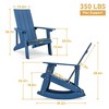 Arceso All-Weather HDPS Adirondack Rocking Chair, High Back Outdoor Porch Rocker for Patio, Garden, Backyard & Indoor Use - 3 of 4