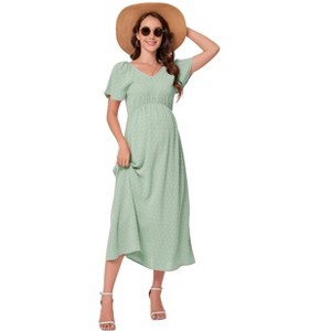slim fit dress slacks Halter V Neck Matcha Green Long Bridesmaid Dress – Ohmollydress