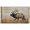 Manual Woodworks and Weavers Grey Ghost Decorative Blanket – Inspirational Tapestry Throw for Reflection Spaces - 3 of 3