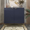 CLIHOME 15.75-in W x 32.87-in H MDF Freestanding Utility Storage Cabinet with Ajustable Foot Pad - 2 of 4