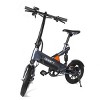 GOOFY Acute 14 Inch Light Weight City Electric Bike for Adults, 48V 350W Rear hub Motor, Up to 25 Miles and Weight 39 lbs - 4 of 4