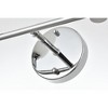 Elegant Lighting Cordelia 2 light Chrome and frosted white Bath Sconce - 4 of 4