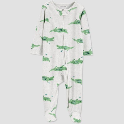 Carter's Just One You® Baby Boys' Gators Sleep N' Play - Gray/Green