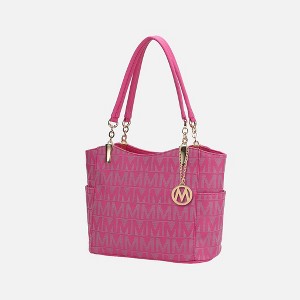 MKF Collection Braylee M Signature Tote Bag Vegan Leather Handbag with Spacious Design by Mia K - 1 of 4