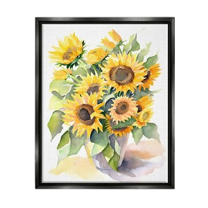 Stupell Industries Modern Sunflowers on White, 17" x 21" - 1 of 4