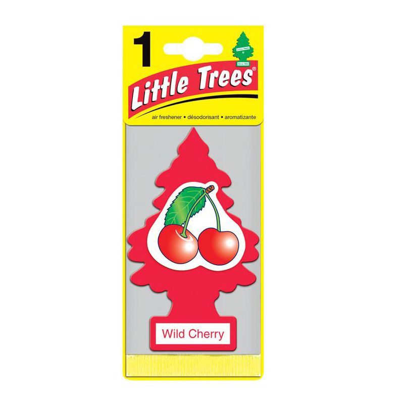 Little Trees Red Car Air Freshener  Model No. U1P-10311-144 (Pack of 24), 1 of 2