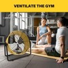 BestParts 20" Heavy Duty Industrial Drum Fan, 3-Speed High Velocity Floor Fan, Yellow - 3 of 4