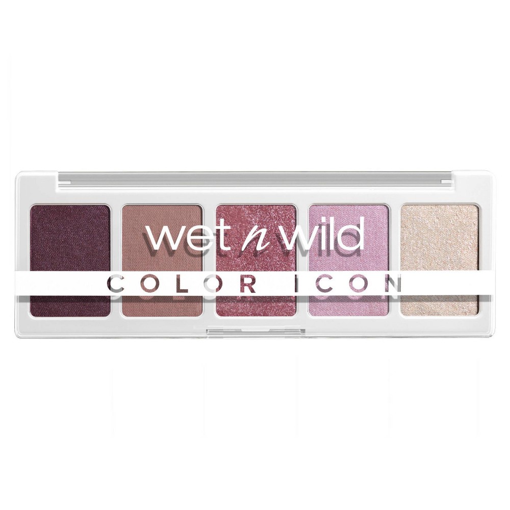 Photos - Eyeshadow Wet n Wild Color Icon 5-Pan  Palette - Forget-Me-Not - 0.21oz: Vegan, Matte, Metallic & Glitter Finishes 