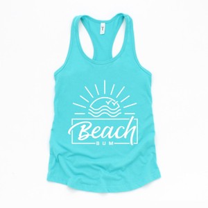 Simply Sage Market Beach Bum Sun Racerback Tank - 1 of 4
