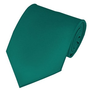 Men's Solid Color Traditional 3.35 Inch Wide And 58 Inch Long Neckties - 1 of 4