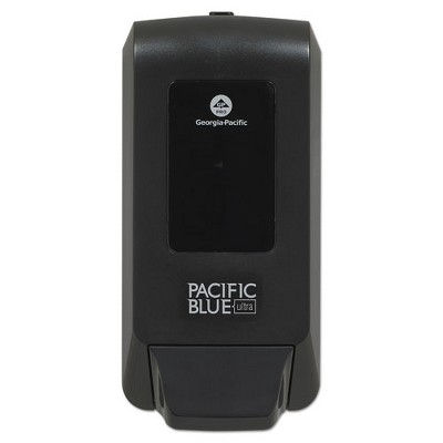 Georgia Pacific Professional Pacific Blue Ultra Soap/Sanitizer Dispenser 1,200 mL Refill, 5.6 x 4.4 x 11.5, Black