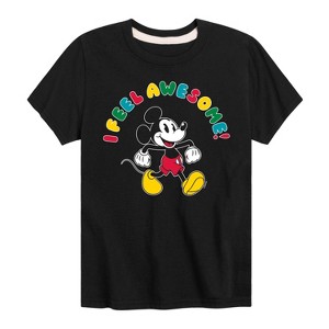 Boys' - Disney - I Feel Awesome Short Sleeve Graphic T-Shirt - 1 of 4