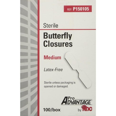 Pro Advantage P150105 Medium Butterfly Wound Closure (Box of 100) - image 1 of 1