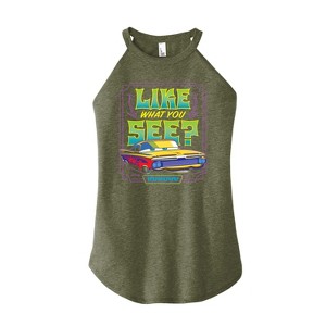 Women's - Disney - Ramone Like What You See Graphic High Neck Tank - 1 of 3