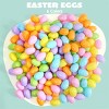 Joyfy Colorful Plastic Easter Eggs Fillable, Large Empty Fillable Eggshells for Easter Egg Hunt, Basket Stuffers, Classroom Prize Supplies - 3 of 4