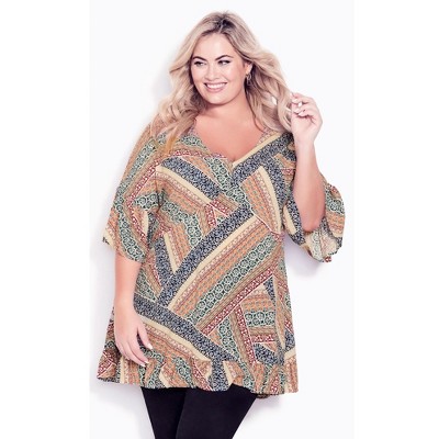Avenue Women's Plus Size Harper Tunic