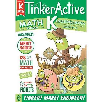Kindergarten Math -  (Tinkeractive Workbooks) by Nathalie Le Du (Paperback)