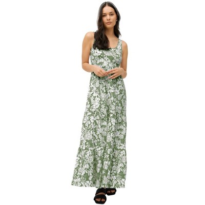 ellos Plus Size Tiered Maxi Dress