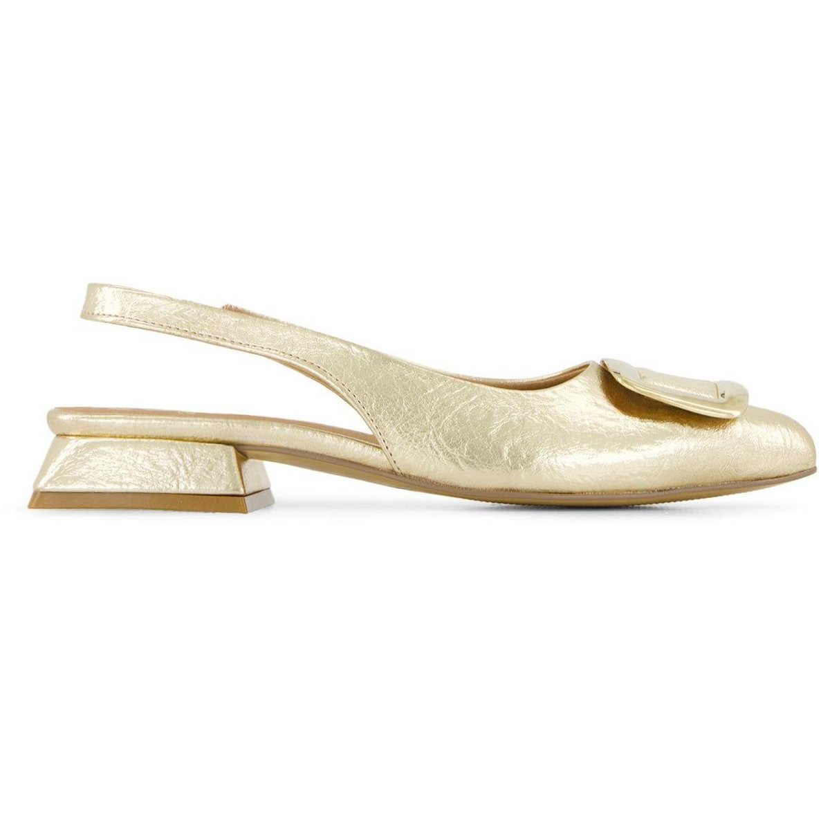 Обувь Andrea Women's Slingback Flats 69888 Gold 7 — фото 3