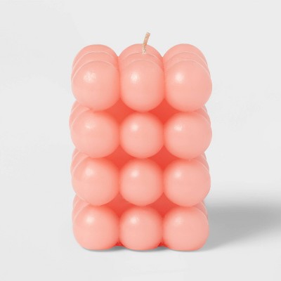 3.5" Unscented Bubble Sculpture Candle 12oz - Opalhouse™