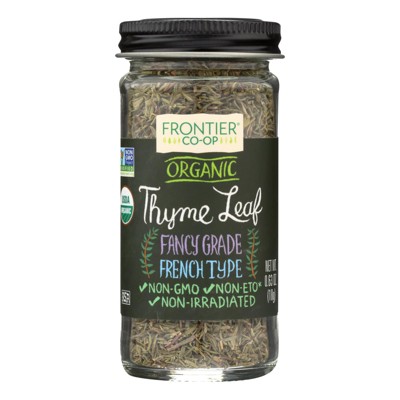 Frontier Co-Op Thyme Leaf Organic Whole - .8 oz