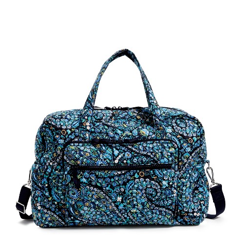 Shop Vera Bradley Iconic Weekender Travel Bag Luggage 52 OFF