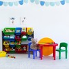 Discover Supersized Kids' Toy Storage Bin Organizer Dark Wood - Humble Crew: MDF Shelves, Anti-Tip, 17 Pieces - 4 of 4
