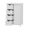 Floor Cabinet with Adjustable Shelf and Drawers - 4 of 4