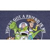 Seven Times Six Disney Toy Story Men's You've Got A Friend In Me Distressed T-Shirt Blue - 4 of 4