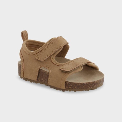 Carter s Just One You Toddler First Walker Cork Sandals Beige