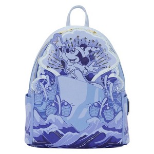 Loungefly Disney: Mickey Mouse - Fantasia Light Up Mini Backpack - 1 of 4