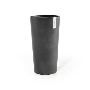 Ecopots Amsterdam Mid High Durable Modern Round Indoor/Outdoor Recycled-Based Composite Flower Pot Planter - 1 of 4