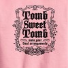 Boys' - Disney - Haunted Mansion Parks Attraction Graphic Long Sleeve Fleece Sweatshirt - 2 of 4