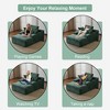 Whisen 2-Piece L-Shaped Sectional Compression Sofa with Soft Corduroy Fabric, No Assembly Required - 2 of 4