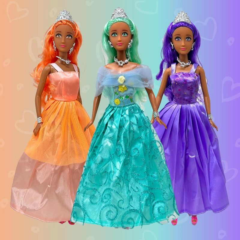The New York Doll Collection 11.5 Inch Princess Dolls Pack, 5 of 7