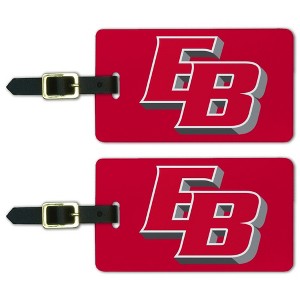 California State University, East Bay Primary Logo Luggage ID Tags Suitcase CarryOn Cards  Set of 2 - 1 of 4
