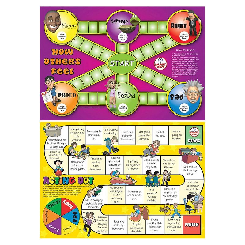 Didax Educational Resources Social Skills Board Games - 6 Games, 2 of 6