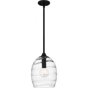 Quoizel Lighting Lucy 1 - Light Pendant in  Matte Black - 1 of 1