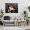 Stupell Industries Chicken Reading Book Canvas Wall Art - 2 of 4