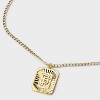 Bijoux Sport by Luv Aj MLB Gold Logo Dog Tag Pendant Necklace - 4 of 4
