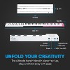 Carry-on Folding Piano 88 Touch - Ultra-Portable Full-Size Keyboard with 128 Voices, USB & MIDI over Bluetooth Connectivity - Travel Piano - 4 of 4