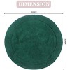 Waterford Collection Cotton Tufted Bath Rug - Home Weavers - 3 of 4