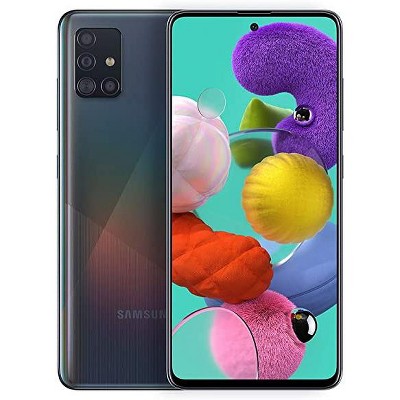 Manufacturer Refurbished Samsung Galaxy A51 A515U (Fully Unlocked) 128GB Black (Very Good)