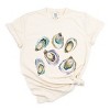 Simply Sage Market Oysters Watercolor Garment Dyed Tee - 2 of 4