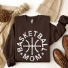 Simply Sage Market Women's Graphic Sweatshirt Basketball Mom Distressed - 3 of 3