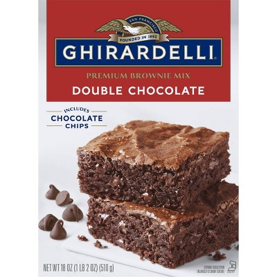 Ghirardelli Double Chocolate Brownie Mix - 18oz : Target