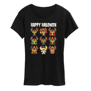 Women's - Lilo and Stitch - Stitch Costumes Short Sleeve Graphic T-Shirt - 1 of 4